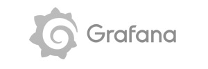 Logo Grafana, vizualizačního nástroje pro data a dashboardy umožňující snadné sledování a analýzu metrik a výkonu.