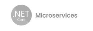 Logo .NET Core, multiplatformního vývojového frameworku od Microsoftu pro vývoj efektivních a moderních aplikací.