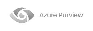 Logo Microsoft Azure Purview, cloudové řešení pro správu dat a ochranu soukromí, které umožňuje objevování a klasifikaci dat napříč organizacemi.