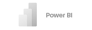 Logo Microsoft Power BI, nástroje pro vizualizaci dat a business intelligence, pomáhajícího transformovat data na snadno srozumitelné a interaktivní reporty.