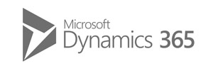 Logo Microsoft Dynamics 365, komplexní sady cloudových aplikací pro podnikové řízení, zahrnující CRM a ERP funkce pro podporu obchodních a provozních procesů.